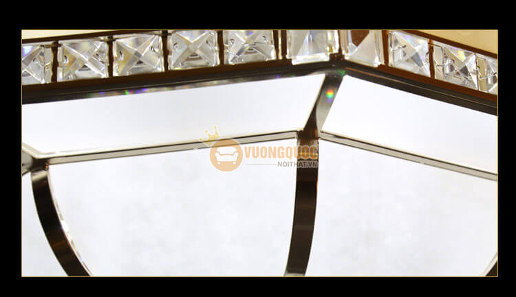 Đèn ốp trần pha lê hình đa giác CM253-11